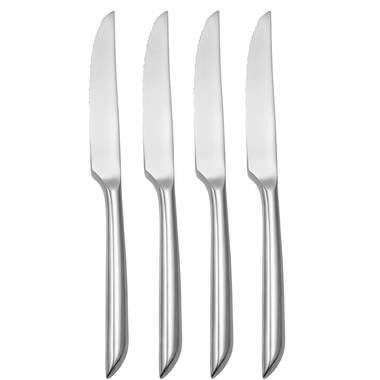 Vivid Cream 18/10 4 Piece Steak Set