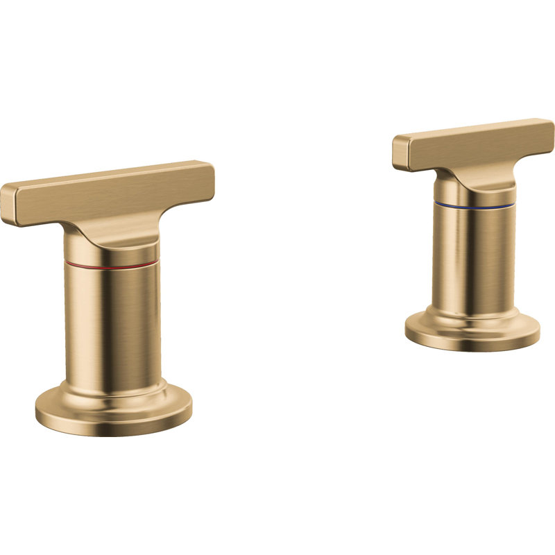 Tetra Roman Tub Faucet T-Lever Handle Set, Champagne Bronze