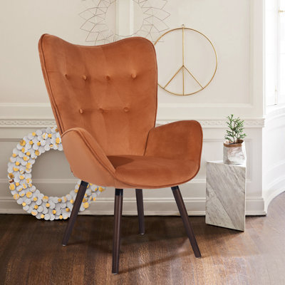 Garmon Velvet Armchair