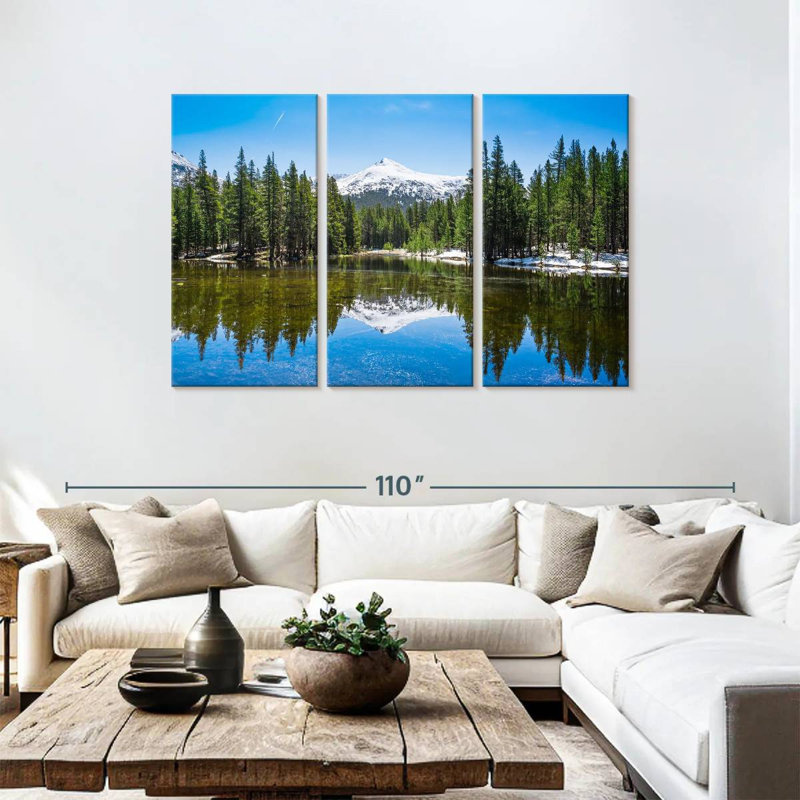 Alvord Yosemite après l'hiver, H 48 po x l 74 po