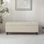 Banc de rangement rembourré en similicuir l 50,5 po-1268955576