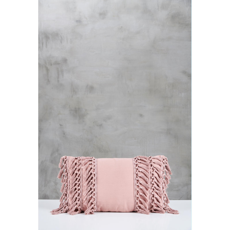 Rectangular Throw Cushion, Pink