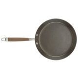 Anolon Advanced Home Hard Anodized Nonstick Crepe / Pancake Pan, 9.5 Inch