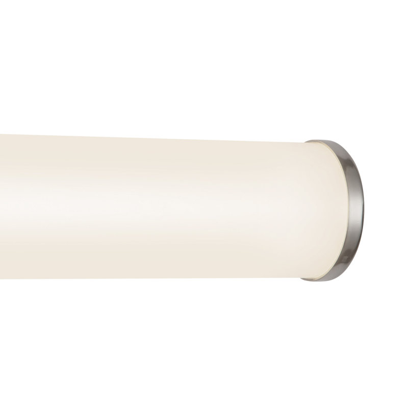 Tectra 30-in Black dimmable LED Wall Sconce, Nickel
