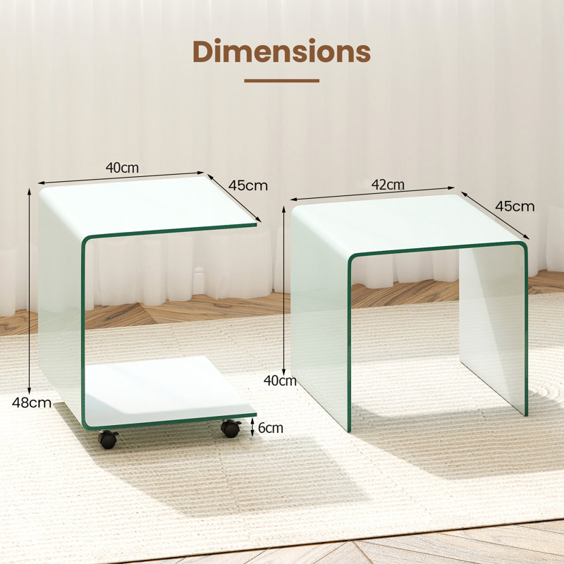 End Table, White