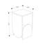 Table de bout abstraite Hovi-1561017981
