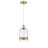 1 - Light Antique Copper Single Pendant