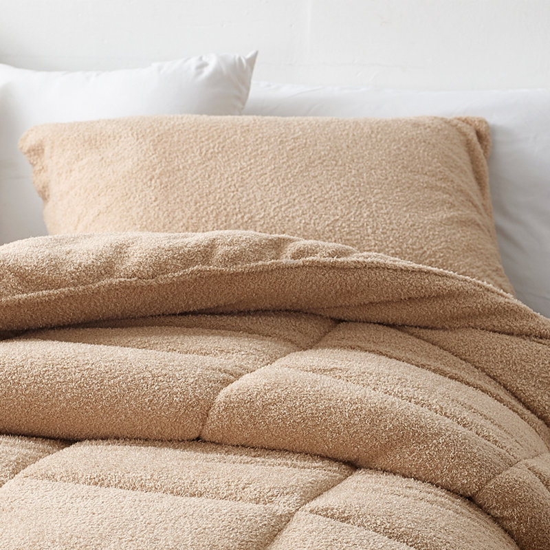 Other Items Polyester Sham Set, King, Beige