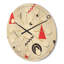 Horloge murale Triangular Design III-63891366