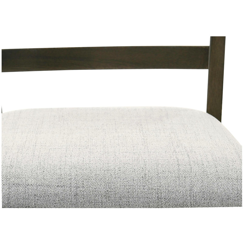 Chaise de salle à manger rembourrée 2pc