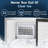 100 Lb. Daily Production Commercial Built-In Ice Maker Under-Counter/Freestanding Ice Machine