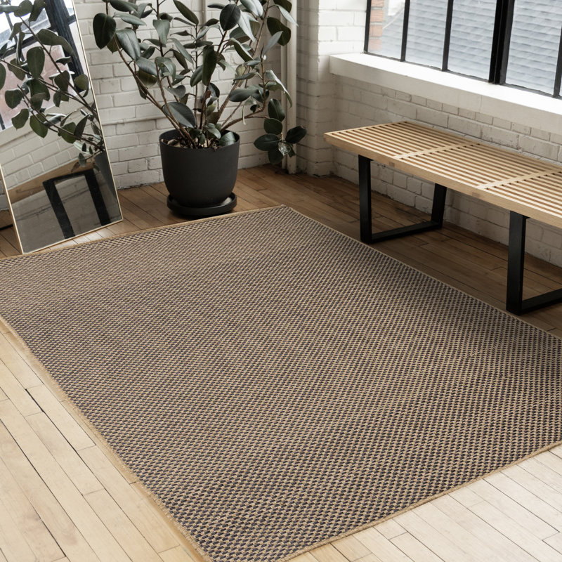 Tapis d'intérieur géométrique 5 x 8 Hermosillo, Rectangle 5 pi 1 po x 7 pi 7 po