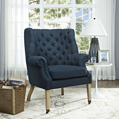 Fauteuil capitonné Modway