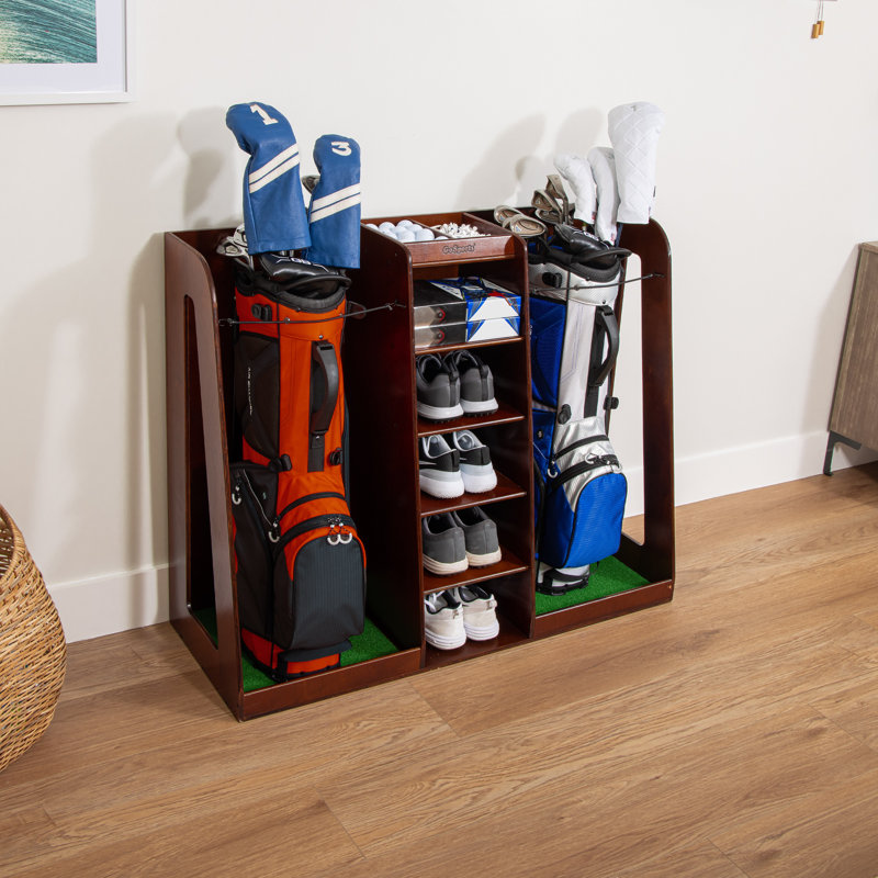 Organisateur de sacs de golf GoSports, Brun