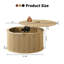 Table basse à plateau relevable avec rangement-2039932977
