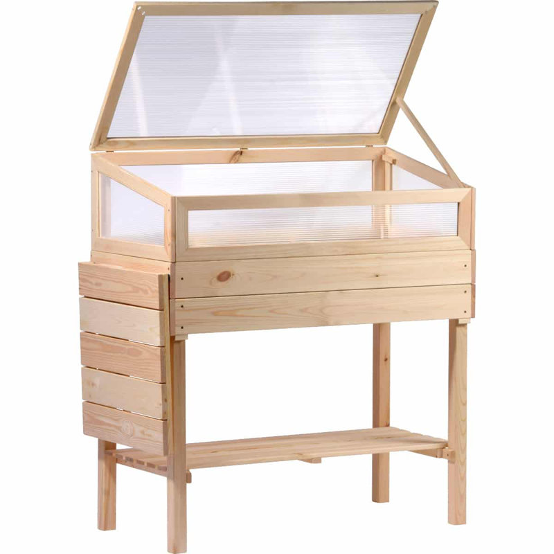 Aakifa 1.5 Ft W x 5 Ft D Cold Frame