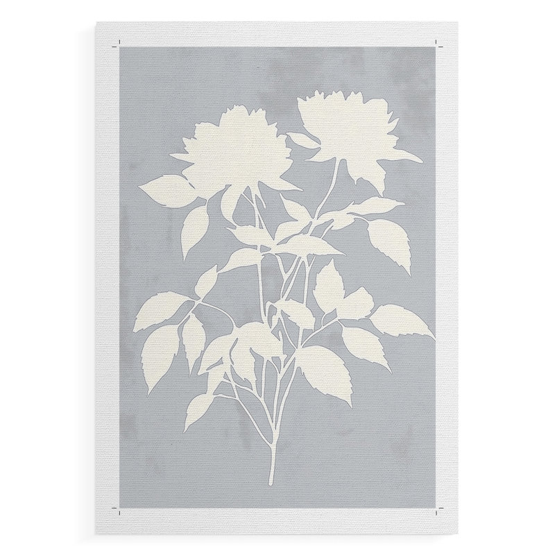 FLORAL Series dxciv - Impression sur toile seulement - non encadrée, H 60 po x l 40 po
