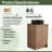 20'' Single Bathroom Vanity with Ceramic Art Sink-1125911107