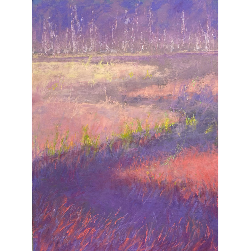 «Dusk» par Dina Gardner, H 21,25 po x l 17,25 po x P 0,875 po