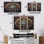 Ensemble de salon mural Golden Seal Turquoise Essence - Boho Mandala-1805355123-1805355134