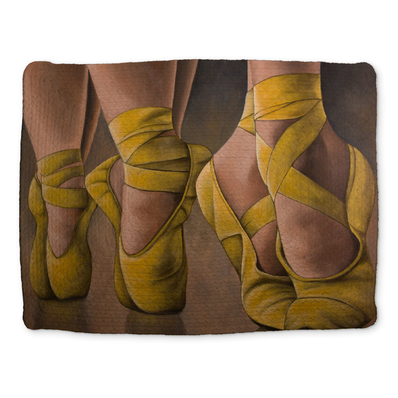 Synchronized Ballerinas Braided Polyester Placemat - Home Decor
