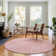 Premium Machine Washable Prisco Blush Rug
