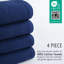 Essuie-mains luxueux 100% coton 4 pièces-802428699