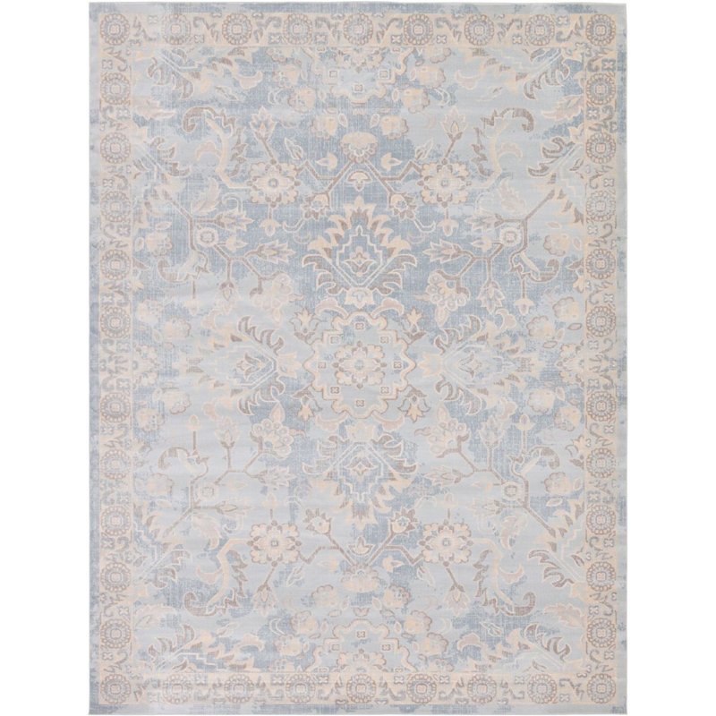 Ikat Indoor Rug, Rectangle 9' x 12'