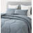 Washed Microfiber Bedding Honeycomb Comforter Set-81915326-81915325