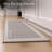Two-Tone Beige Kitchen Runner Rug 20x48-121861075-121861077