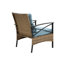 Ensemble de canapé de conversation modulaire 4 pièces pour patio - ensemble de canapé d'angle pour l'extérieur avec osier en rotin KD.