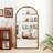 Arch Full Length Mirror With Supporting Feet For Living Room, Bedroom-1811510494