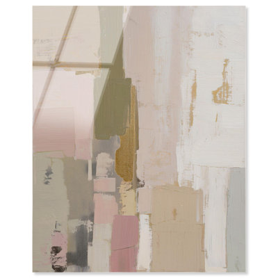 «Mute Palette I», reproduction sur toile, art bohème neutre par Art Remedy