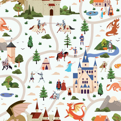 Papier peint Knights Adventures
