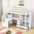 Haizley Kids Twin Loft Bed with Drawers-556665872