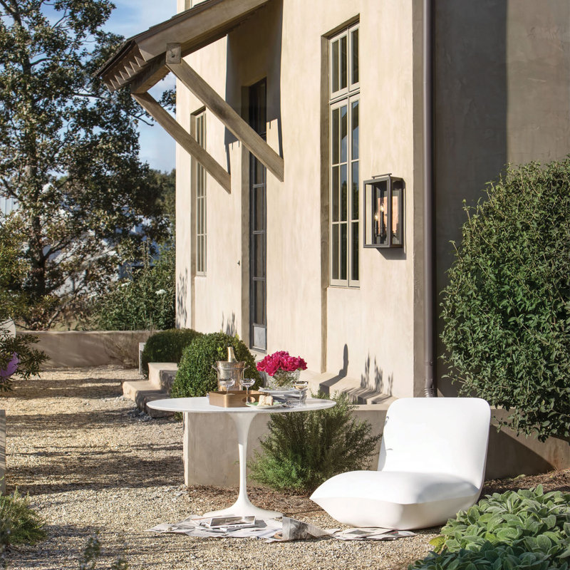 Sutcliffe 3-Light Outdoor Wall Lantern, Oil Rubbed Bronze, No Bulb