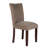 19.5'' H Fabric Upholstered Cherry Parsons Chair