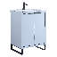 Ensemble de meuble-lavabo simple 24 po 24 po-67457268-88893449