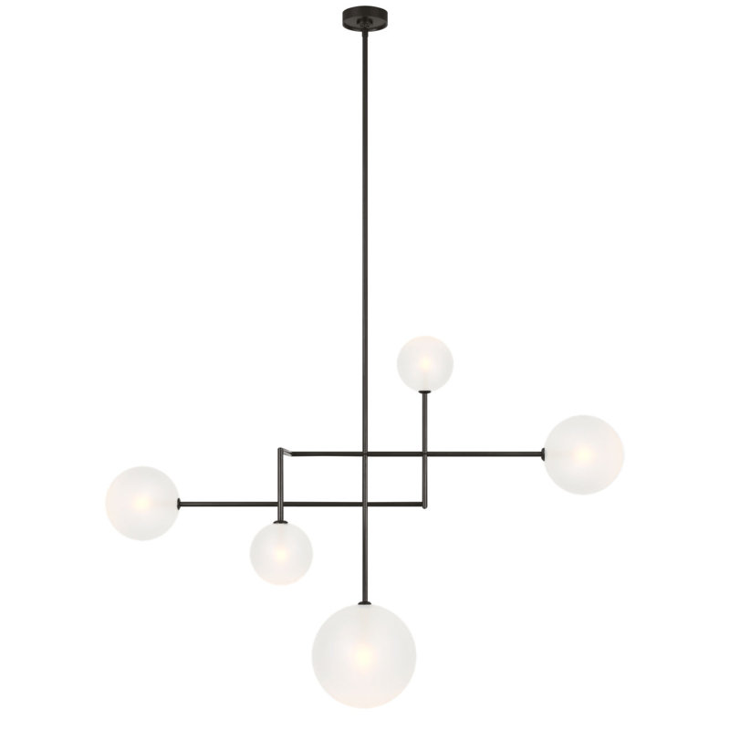 Linnea 5 - Light Metal LED Chandelier by AERIN