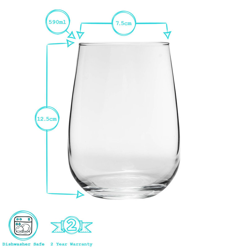 Drinking Glass, 590mL, 24