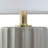 Ribbed Ceramic Table Lamp