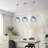 Abhaki 1 - Light Nickel Sphere Pendant