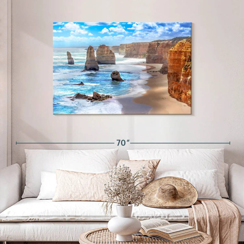 Gillard Port Campbell Cliffs, 30" H x 45" W