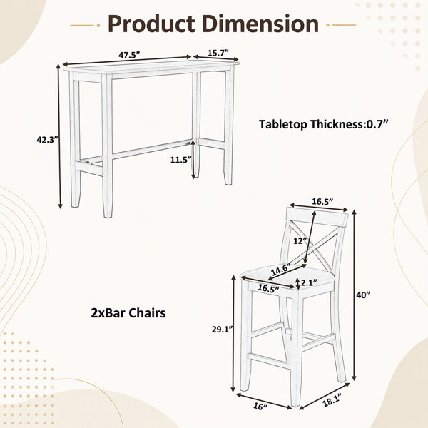 Dimensions du produit