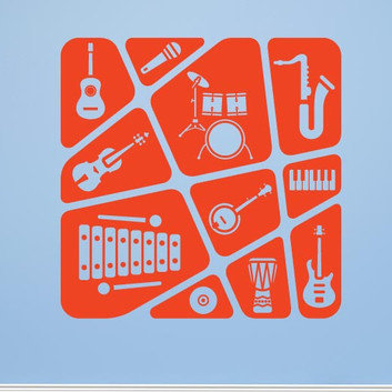 Entertainment Wall Decal