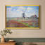 Tulip Fields with the Rijnsburg Windmill, 1886 - Claude Monet - Toile encadrée sur mesure-853773867-853773872-853773881