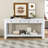 Desinae 63" Console Table Sofa Table with Storage Drawers and Bottom Shelf for Entryway Hallway-2059527434