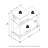 Creekside 3-Tier Rectangular Sofa Side Table, End Table with Open Shelves-106968077