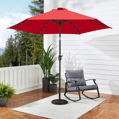 90'' Lighted Market Umbrella