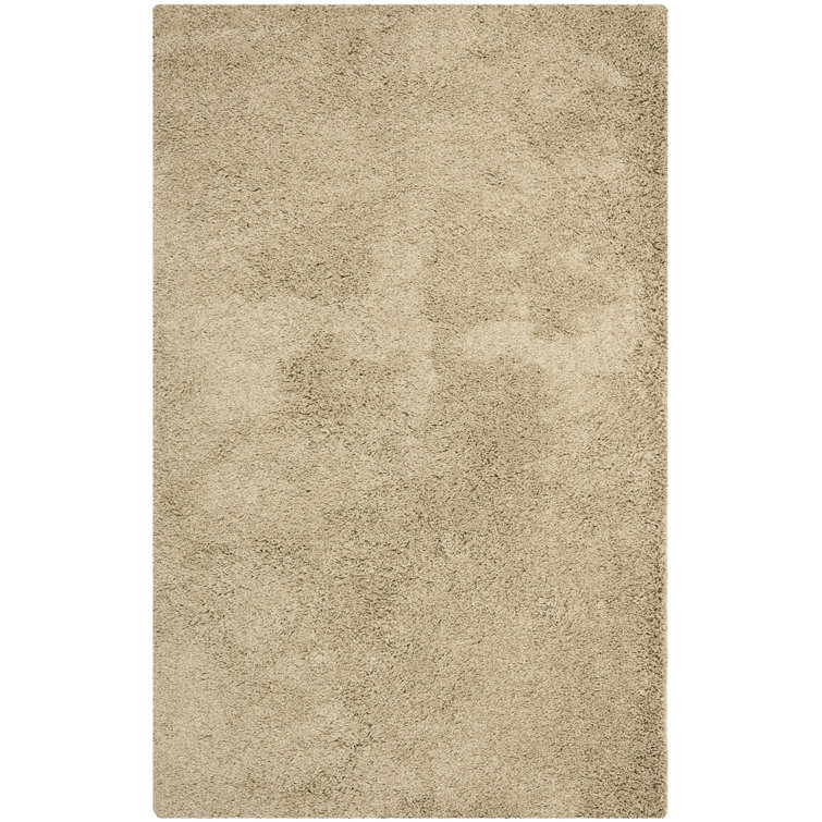 Assar Handmade Tufted Brown Rug